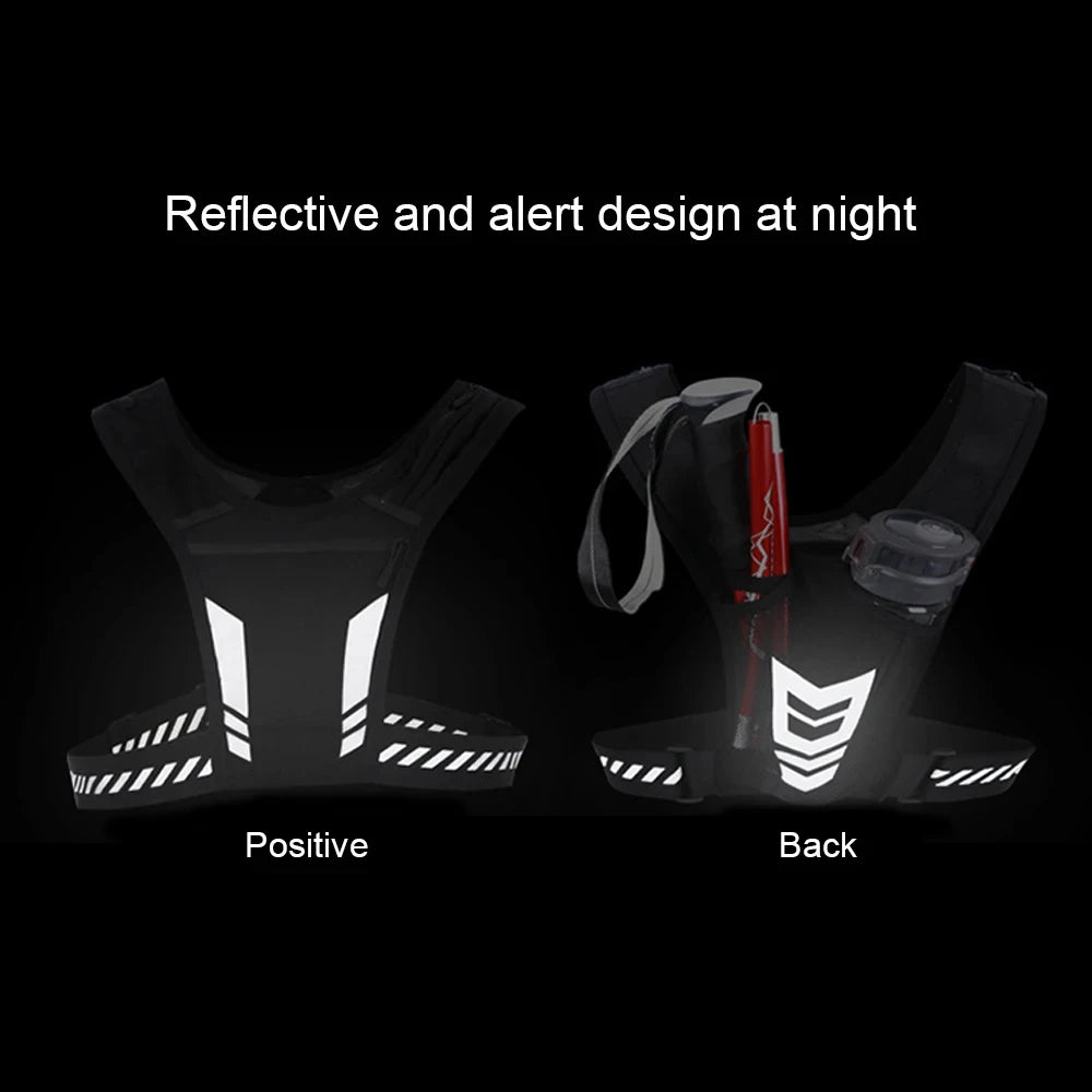 Reflektierende Lauf-Telefonhalter-Weste für Männer und Frauen, Joggen, Gehen, Sport, Fitnessstudio, Workout, 1 Stück verstellbare Träger mit Schlüssel Tasche