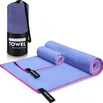 Schnelltrockendes Sporthandtuch Ultraweich Schwimmen Fitness Camping Laufen Superabsorbierende Waschlappen Handtücher Reiseaccessoires