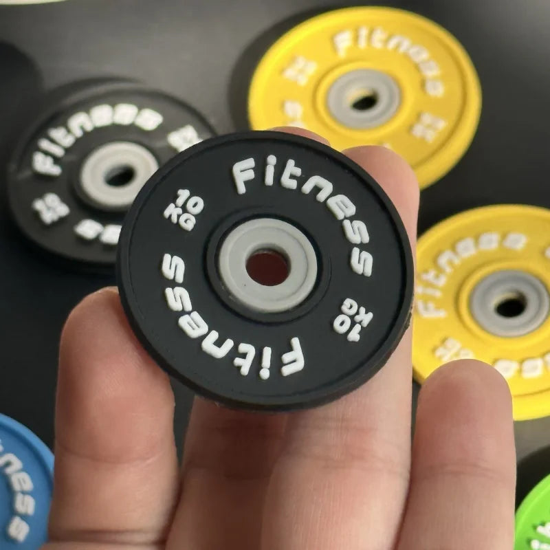 2025 Neue Hantel Schlüsselanhänger DIY Silikon Hantel Schlüsselanhänger Fitness Geschenke für Fitness-Liebhaber, Geschenk für Fitnesstrainer, Rucksack Auto Schlüsselanhänger