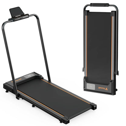 Formill FT51 2 in 1 Laufband, Maximalgeschwindigkeit 1-10 km/h elektrisches Laufband, installationsfrei, Lauf- und Joggingmaschine für zuhause